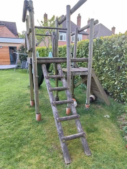 Photo of free Children's garden slide and frame (Solihull B91) #2