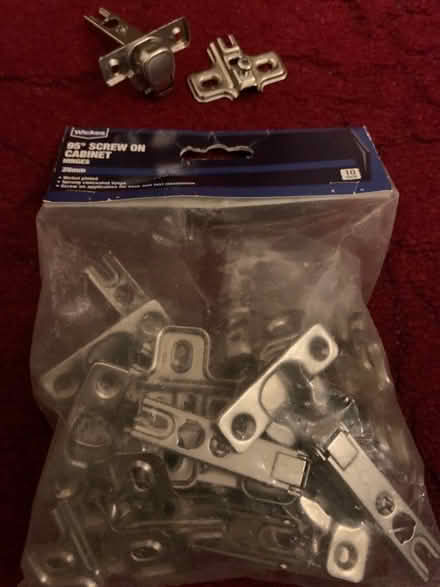 Photo of free Cabinet hinges (Innsworth GL3) #2