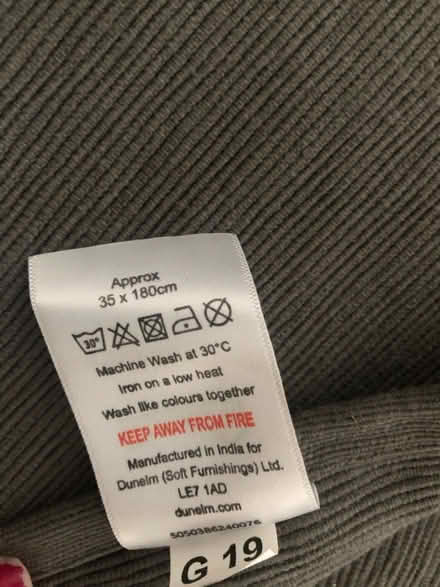 Photo of free Grey table runner (Willowbrae EH8) #3