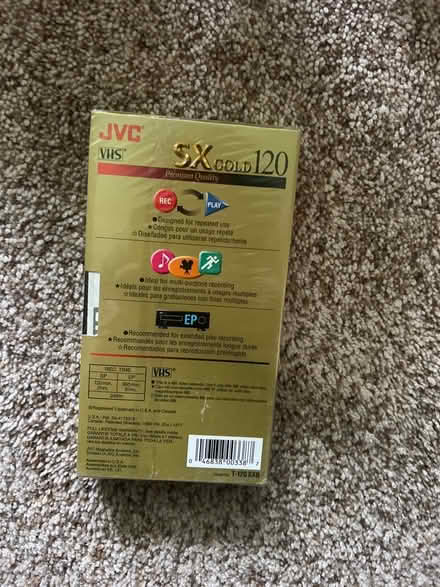 Photo of free (15) JVC SX Gold 120 VHS tapes (Pittsford) #2