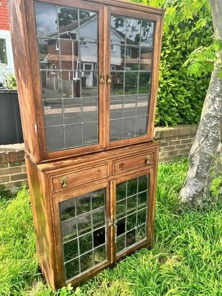 Photo of free Vintage Edwardian bookcase/ dinner (Woodley RG5) #1