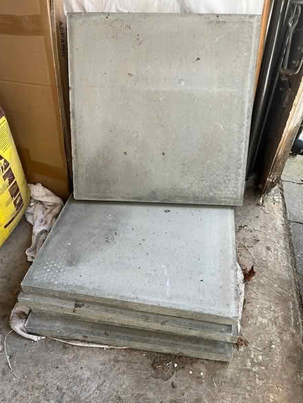 Photo of free Concrete paving slabs x 5 (Bexleyheath, DA7) #2