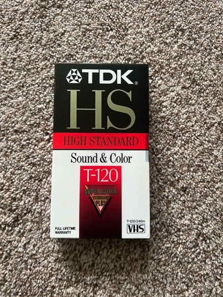 Photo of free (1) TDK T-120HS VHS tape (Pittsford) #1