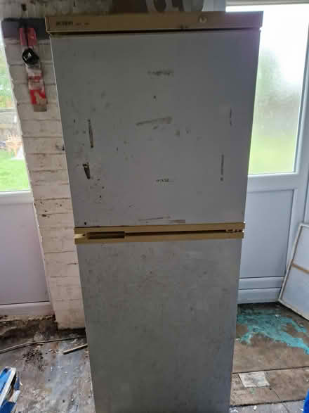Photo of free Upright fridge freezer (Whalley range M16) #1