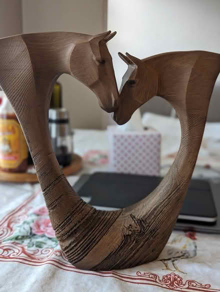 Photo of free Resin horse statuette (San Carlos) #1