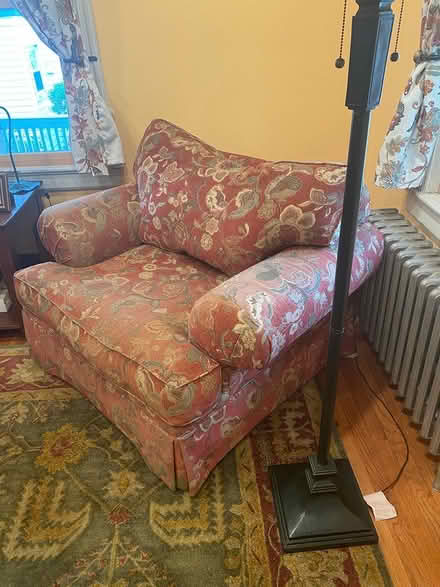 Photo of free Well loved oversized chair (Peekskill)