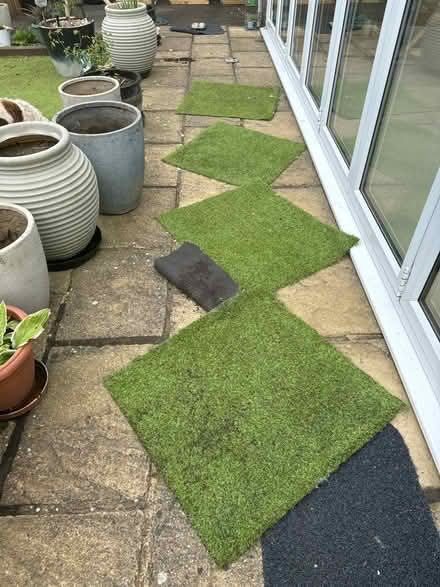 Photo of free Fake grass - off cuts (The Lakes ME20) #2