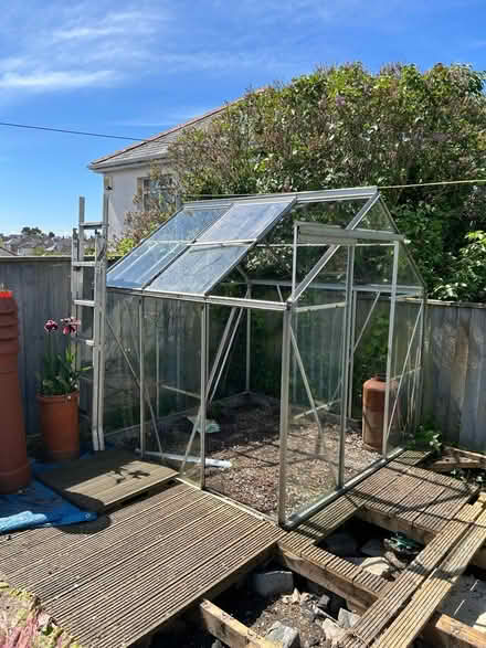 Photo of free 6 x 6 greenhouse - spares repairs (Charminster) #1