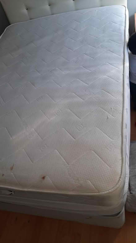 Photo of free Clean double mattress (Elm Grove, Southsea PO5.) #1