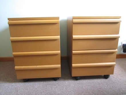 Photo of free Two four drawer cabinets (Priorslee TF2) #1