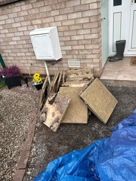 Photo of free Garden slabs (Leegomery Telford) #1
