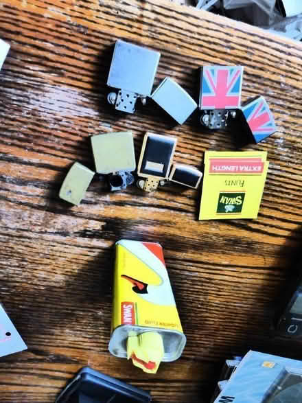 Photo of free Zippo type petrol lighters with fuel and flints (Sharmans Cross B91) #1