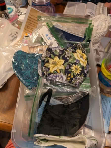 Photo of free Small Cotton fabric pieces (Pawtucketville / Lowell) #2