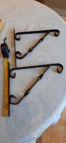 Photo of free Hanging basket brackets, pair (St Anne's on the Sea FY8) #1