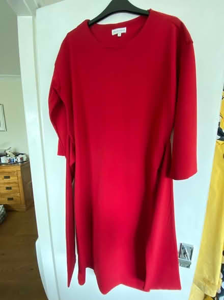 Photo of free Size 12 red dress as new (Newlyn TR18) #1