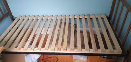Photo of free Slatted wooden base for single bed (WR14 Cowleigh Rd) #1