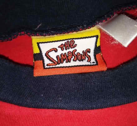 Photo of free Bart (Simpson) Striker T shirt for age 14/15 - last chance (Harlington UB3) #3