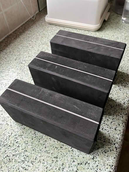 Photo of free 3 Foam Yoga blocks (Formby L37) #1