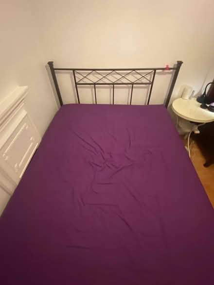 Photo of free Black double bed (NW3) #3