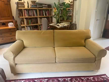 Photo of free large good sofa to be collected from kt2 5rj (Ham Gate KT2) #1