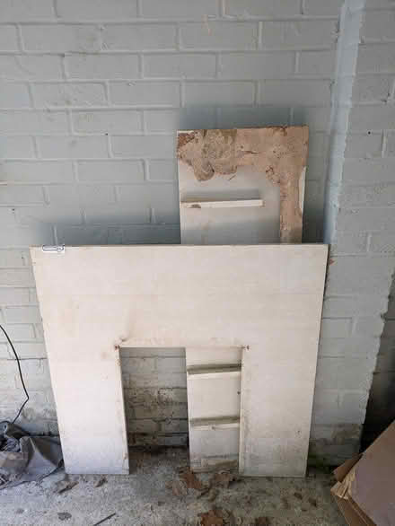 Photo of free Marble style fire surround (ME5) #1