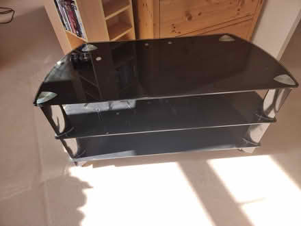 Photo of free Glass tv cabinet (Bourne End SL8) #3