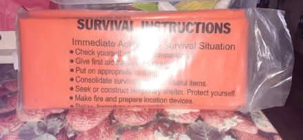 Photo of free Survival bag (Halton LS15) #1