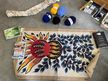 Photo of free Tapestry canvas with wools (Horndean PO8) #1