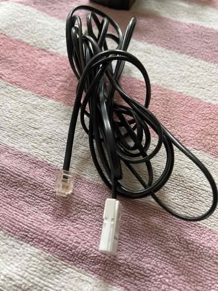 Photo of free BT AC/DC phone power lead + phone /?cable lead (Haylands Way MK41) #3