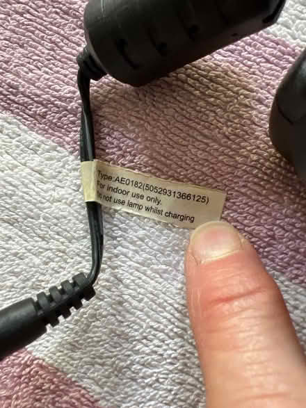 Photo of free AC charging adapter with jack plug type connector (Haylands Way MK41) #2