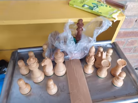 Photo of free Nice wooden chess pieces stoughton (BN3 hove) #1