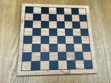 Photo of free Wooden chess/droughts board (Melksham SN12) #1