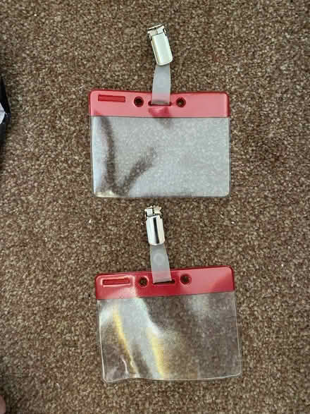 Photo of free Name badge holders (Kidderminster DY10) #1