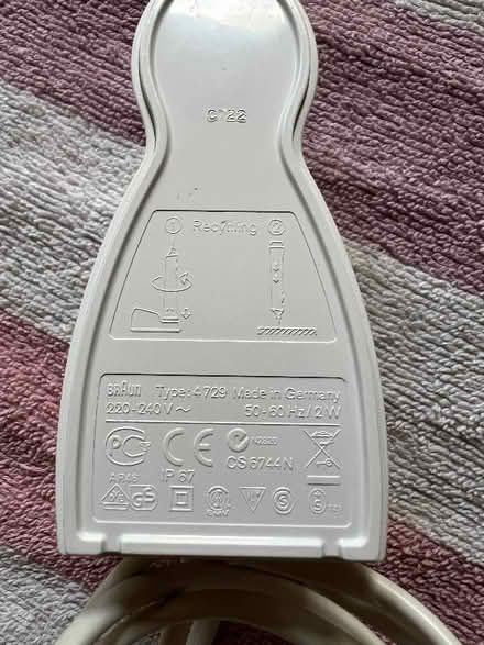 Photo of free Braun shaver socket toothbrush charger (Haylands Way MK41) #2