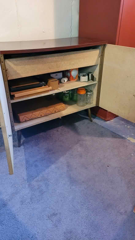 Photo of free 2 door cabinet (Merrick) #2