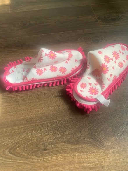 Photo of free Floor cleaning slippers (Harold Hill RM3) #1