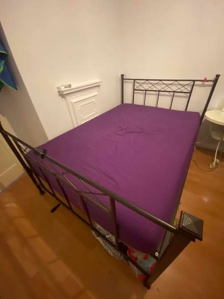 Photo of free Black double bed (NW3) #2