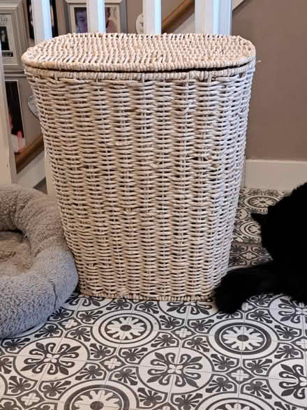 Photo of free Wicker wash basket (Anstey LE7) #1