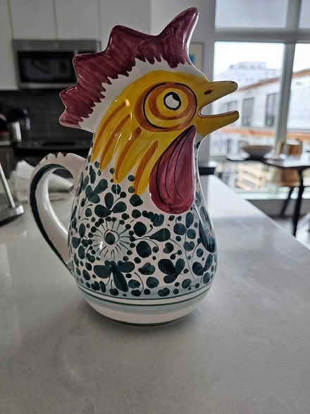 Photo of free Italian "rooster" pitcher (Brighton/Lower Allston) #1