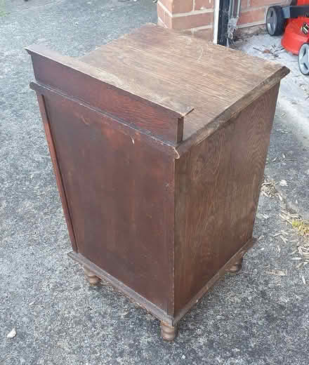 Photo of free Wooden coal/scuttle storage box (TA1) #2
