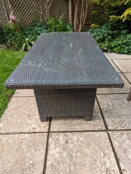 Photo of free Rattan style outdoor table (North Woodchester GL5) #1