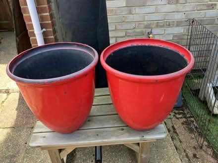 Photo of free Two big plant pots (Seaside BN23) #1