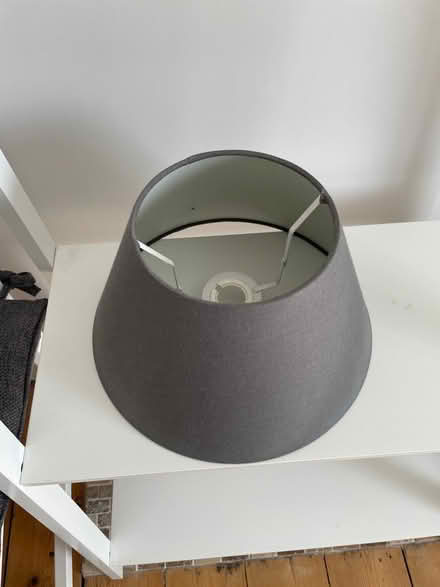 Photo of free Grey lampshade (Ladywell SE4) #1