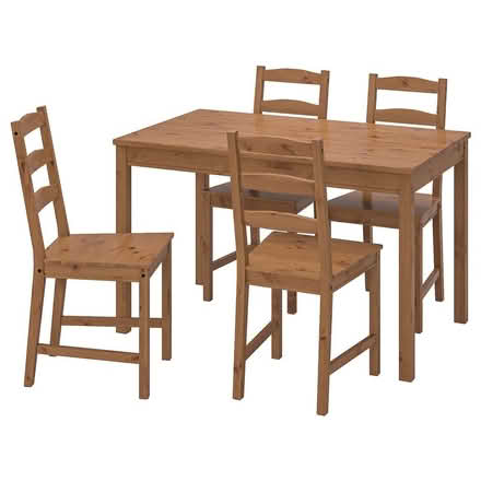 Photo of free IKEA Wooden table and 4 chairs (Southport PR9) #2