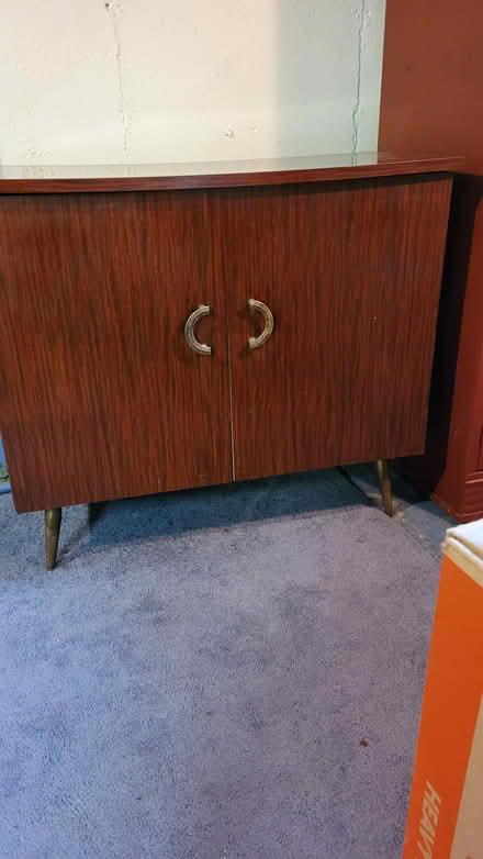 Photo of free 2 door cabinet (Merrick) #1