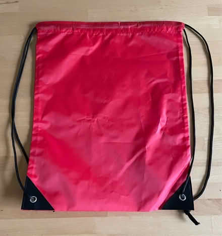 Photo of free 14 red lightweight drawstring bags (East Malling) #2