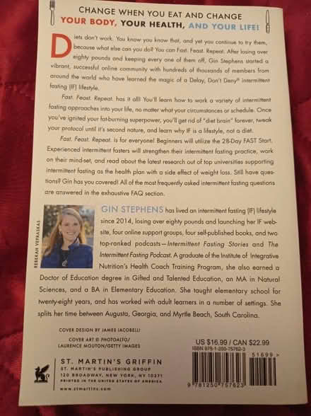 Photo of free Fast, Feast, Repeat - book (Osmaston DE24) #2