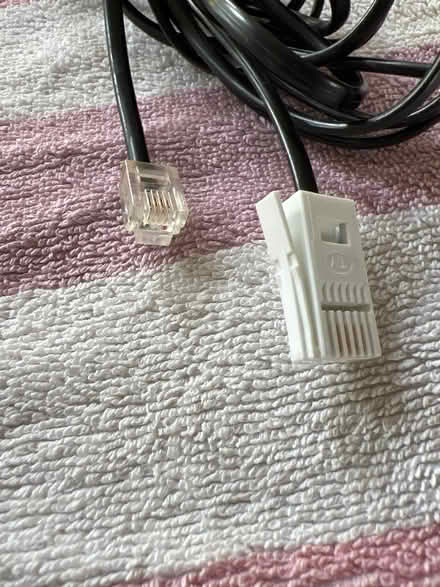 Photo of free BT AC/DC phone power lead + phone /?cable lead (Haylands Way MK41) #4