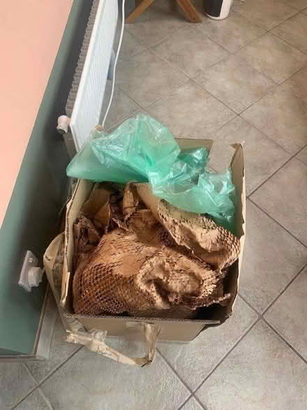 Photo of free Box full with packaging materials (Norton Lees S8) #1