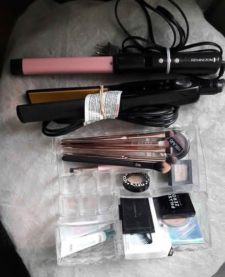 Photo of free Hair flat iron & makeup tray (Old Town East Fort Collins) #1